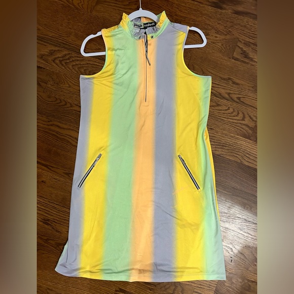 Ladies Jamie Sadock Stratus Dress in Sugar, size medium. NWT - Picture 2 of 8